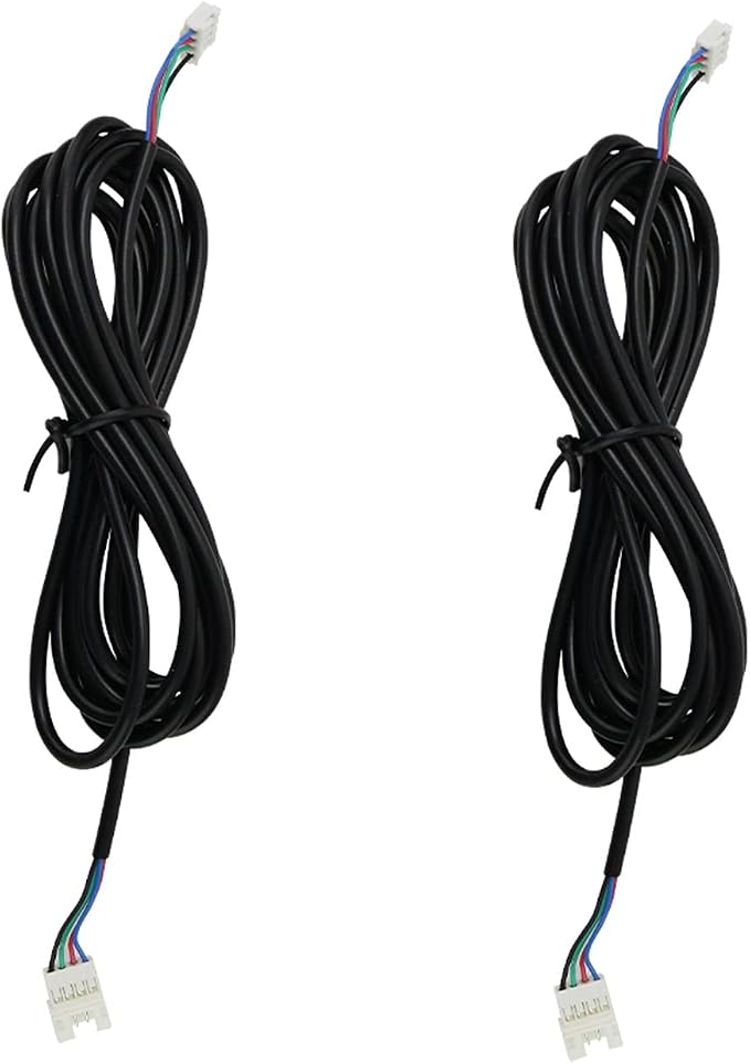 Dreamcolor Acrylic Interior Car Light Automotive Ambient Light Kits with APP Control 16 Million Color Fiber Optic Car LED Strip Light (2 PCS Extension Cords) by WEBUPAR