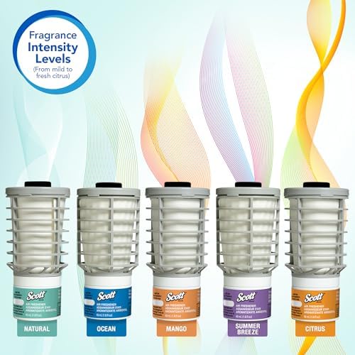 Scott® Essential Continuous Air Freshener (12373), Mango Scent (6 Refills/Case) - Image 6