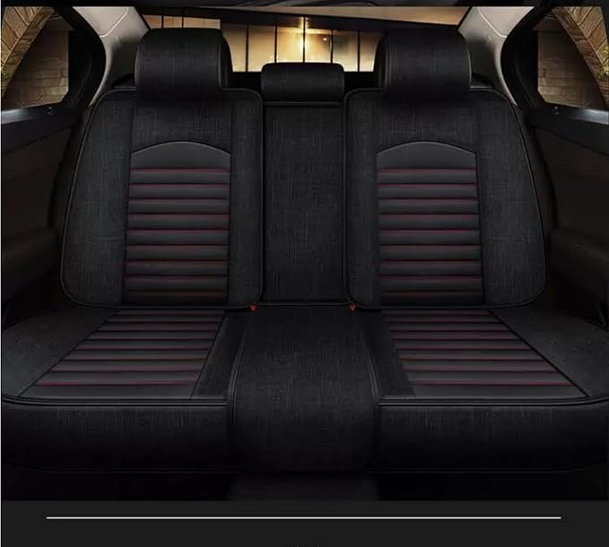 Custom Car Seat Covers Fit for Wrangler JL JK Rubicon Sahara Grand Cherokee L Cherokee Compass Renegade Gladiator Wagoneer Liberty Commander Grand Cherokee SRT (Rear Seats) - Image 9