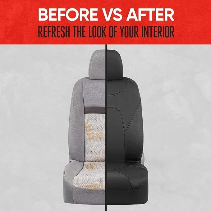 Motor Trend AquaShield Waterproof Front Seat Covers, Black Seat Covers for Cars – Neoprene Front Car Seats Cover, SUV Seat Covers Protector - Car Interior Cover for Auto, Trucks, & Dog Owners - Image 7