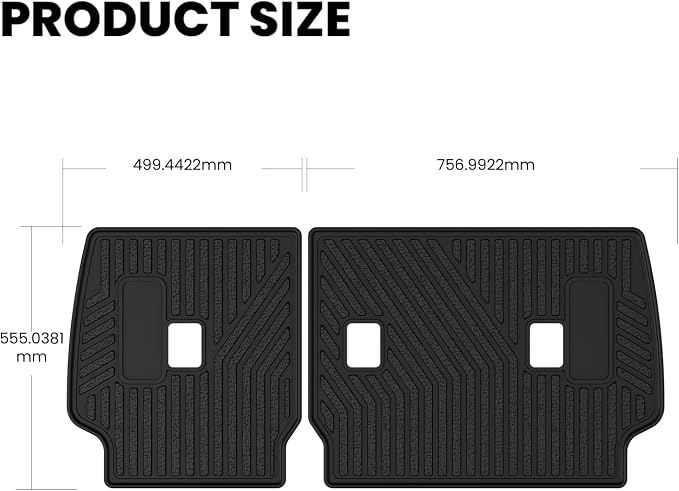 LASFIT Cargo Mat for Toyota 4Runner 2025 2026 (Fit 5/7 Seats) | All Weather Custom Fit Anti-Slip Pet Friendly Easy Clean TPE Rear Seat Backrest Mats for 6th Gen 4Runner, Black - Image 9
