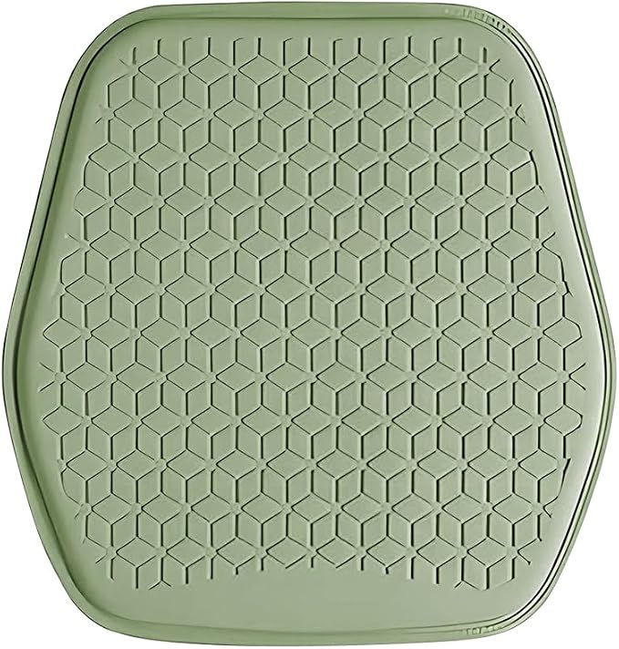 Gel Car Seat Cushion, Breathable Non-Slip Automotive Chair Mat Cover Protector for Driving, Comfortable Vehicle Interior Front Seat Chair Cushion Accessories, Universal Fit (Green) - Image 7