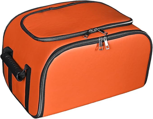 Foldable Car Insulated Storage Box, Portable Thermal Cooler Bag with Double Zipper & Sturdy Handle, Multi‑Purpose Car Seat Trunk Organizer for Drinks Snacks, Outdoor Picnic Camping Road Trips - Image 2