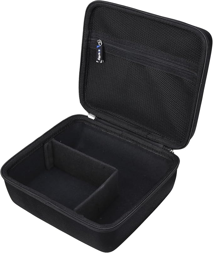 Hard Travel Case for KMM Handheld Car Vacuum Cleaner, Portable Auto Vacuum Cleaner Accessories Storage Bag Carrying EVA Case for KMM LT-117C 9000Pa Air Duster (Full Black) - Image 9