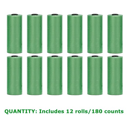 Ginsco 0.8 Gallons Disposable Trash Bags for Mini Car Trash Can, Portable Small Car Garbage Bags, Cars Accessories, Mini Trash Bags, Plastic Trash Bag for Cars/Home/Office (12 Rolls/180 Counts) Green - Image 5