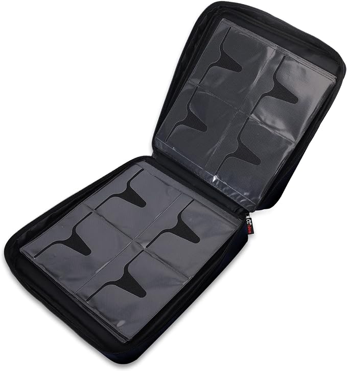 CCidea CD DVD Case Holder, Portable Disc Storage Wallet Binder, Multiple Capacity CD Organizer for Car Home Travel, Anti-Scratch Blu-Ray Game Disc Storage (200-Black) - Image 6
