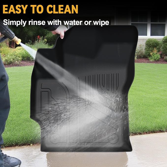 Floor Mats for 2020-2026 Toyota Corolla Sedan Accessories | Full-Coverage Set with Cargo Liner, Odorless & Durable, All-Weather Protection, 3D Laser Fit, Easy to Spray Clean - Image 9