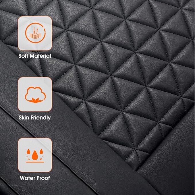 Universal Seat Cushion, Comfortable Soft Breathable Seat Cover with Full Back Support in Winter - Image 9