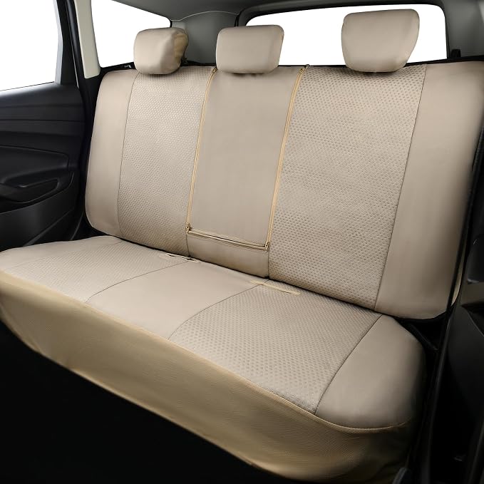 Flying Banner Car Seat Covers Front Seats Rear Bench Polyester car seat Protectors Easy installations Rear Bench Neoprene Split Classic Man Lady Truck - Image 7