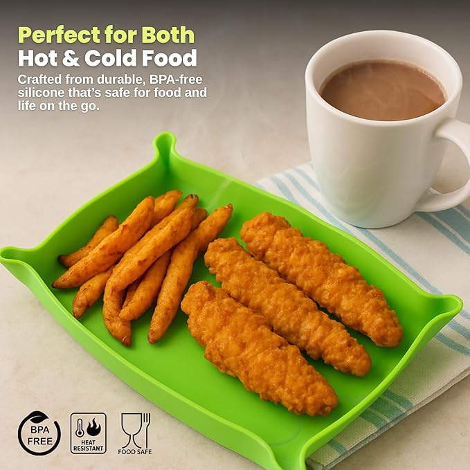 Jokari Portable Silicone Snack Holder - Foldable (Pack of 2) - Image 6