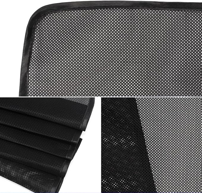 Mesh Car Side Window Shades with Magnets,Block UV Protection Cars Privacy Shades,Privacy Curtains for Napping Mosquito Repelling,Back Window Covers for Car - Image 7