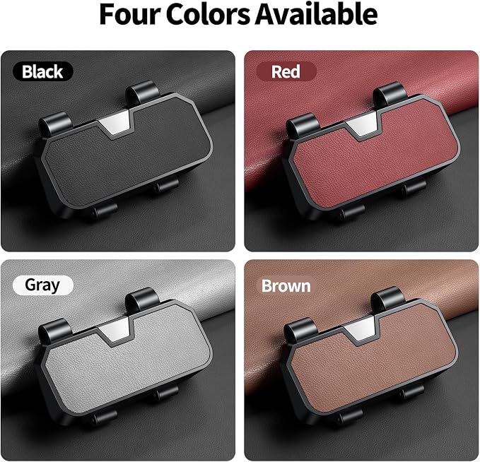 Sunglasses Holder for Car Visor Leather Eyeglasses Organizer Case for BMW X3 X5 X7 X1 3 4 2 5 Series Accessories - Image 8