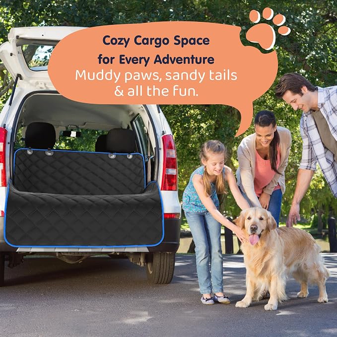 Dog Car Seat Cover for Back Seat, Waterproof Hammock for Car, SUV & Truck, Non-Slip Backseat Cover for Dogs, Heavy-Duty Dog Hammock Style Seat Protector Pets, Easy to Install & Clean - Image 7