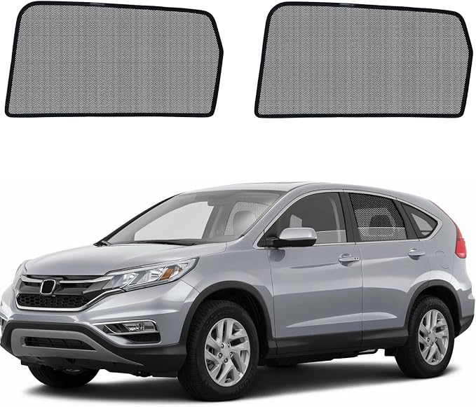 Car Window Shades for CRV(2017-2022 - -Rear 2pcs Shade for Baby | Breathable Mesh Car Privacy Window Covers, UV Protection and Heat Insulation for Road Trips, Napping, Camping - Image 8