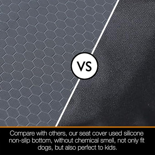Bench Dog Seat Cover, Oxford Cloth Vehicle Seat Cover for Car/SUV/Small Truck, Universal Fit, Black, Waterproof, Heavy Duty, Nonslip, Machine Washable - Image 2