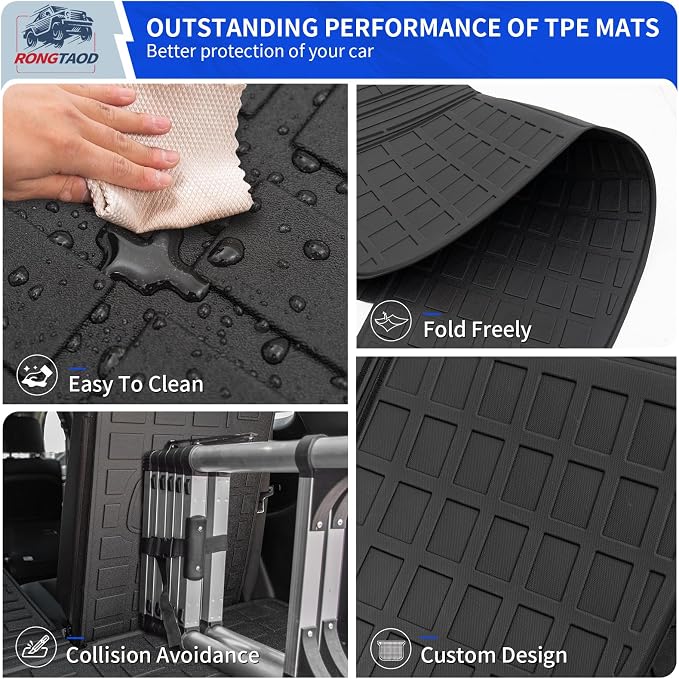 Rongtaod Floor Mats Set for 2020-2025 Hyundai Palisade - Image 9