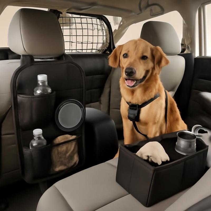 Enhancing Pet Travel Safety and Comfort with Car Organizers and Barriers