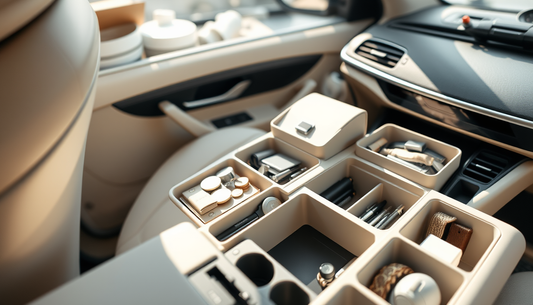 Why Does Your Center Console Get Cluttered So Fast? Easy Organization Ideas