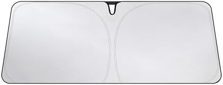 EcoNour Windshield Sunshade Compatible for GMC Hummer EV 2022-2024 2025 by EcoNour
