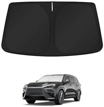 KUST Windshield Sun Shade for Lexus TX 2024 2025 2026 Window Accessories Shade Sun Visor Cover Foldable Block UV Rays by KUST