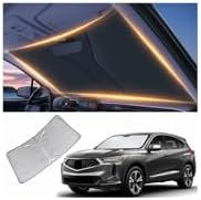 Windshield Sun Shade for Acura RDX Front Window Shades Cover for 2013-2018 RDX Windshield Sun Visor Protector Car Accessories by LZYYQX