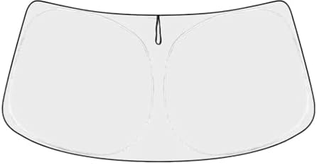 Proadsy Custom Fit 2011-2023 Chrysler 300 Windshield Sun Shade, Blocks Heat by Proadsy