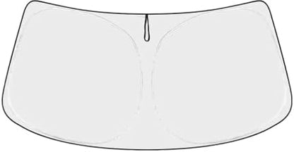 Proadsy Custom Fit 2011-2023 Chrysler 300 Windshield Sun Shade, Blocks Heat by Proadsy