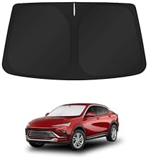 KUST Windshield Sun Shade for GMC Acadia 2024 2025 2026(Fit for Chevrolet Traverse) Window Accessories Shade Sun Visor Cover Foldable Block UV Rays by KUST