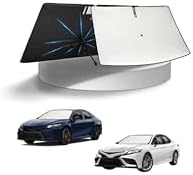 KUST Sun Shade Umbrella for 【Toyota Camry 2018-2026】 | Custom Fit Windshield Sunshade | Foldable Sunshade with Bendable Handle | Blocks Heat & UV Rays Keep Car Cool Sunshield by KUST