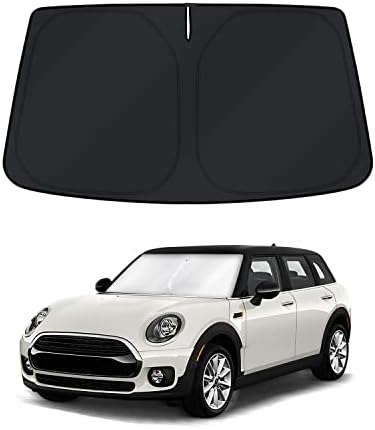 KUST Windshield Sun Shade for 2011-2016 Mini Cooper Countryman Accessories Window Shade Sun Visor Foldable Block UV Rays Keep Car Cooler by KUST
