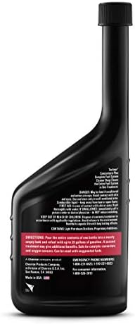 Chevron Techron Concentrate Plus Fuel System Cleaner, 20 oz., Pack of 1 - Image 4