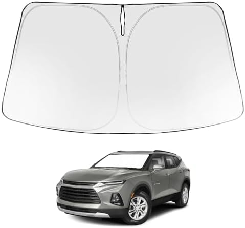Proadsy Custom Fit Car Windshield Sun Shade for 2019-2026 Chevrolet Blazer by Proadsy