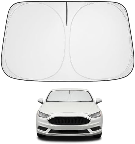 Proadsy Custom Fit 2013-2021 Ford Fusion Windshield Sun Shade, Blocks Heat by Proadsy