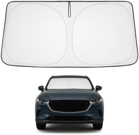 Proadsy Custom Fit 2016-2023 Mazda CX-9 Windshield Sun Shade, Blocks Heat by Proadsy