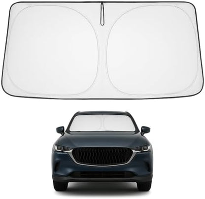 Proadsy Custom Fit 2016-2023 Mazda CX-9 Windshield Sun Shade, Blocks Heat by Proadsy