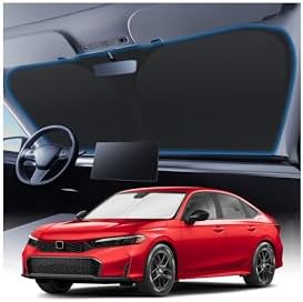KUST Windshield Sun Shade for 2022-2024 2025 2026 Honda Civic 11th Gen Accessories, Custom Fit Car Front Sunshade Window Sun Visor Protector Foldable Blocks UV Rays Keep Car Cooler by KUST