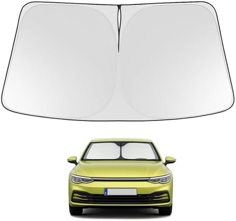 Proadsy Custom Fit Car Windshield Sun Shade for 2022-2026 Volkswagen Golf by Proadsy