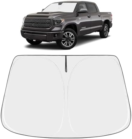 Proadsy Custom Fit Car Windshield Sun Shade for 2007-2021 Toyota Tundra by Proadsy