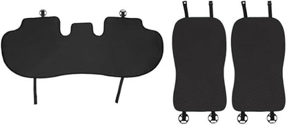 TOPABYTE Rear Car Seat Cover Cushion for Tesla Model 3 Highland 2017-2026 | Breathable Four Seasons Universal Cushion Back Seat Protector Anti-Slip Pad Mat Interior Decoration Accessories - Image 2