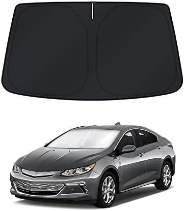 KUST Windshield Sun Shade for Chevrolet/Chevy Volt 2016–2019 Window Accessories Shade Sun Cover Foldable Block UV Rays Keep Car Cooler by KUST