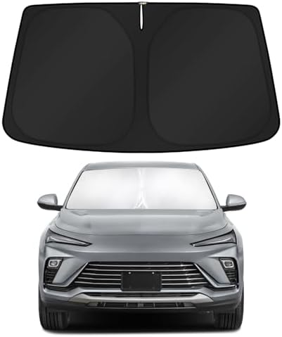 KUST Windshield Sun Shade for Buick Envista 2024-2025 2026 Custom Fit Sunshade Foldable Sun Protectors Interior Accessories Blocks UV Rays by KUST