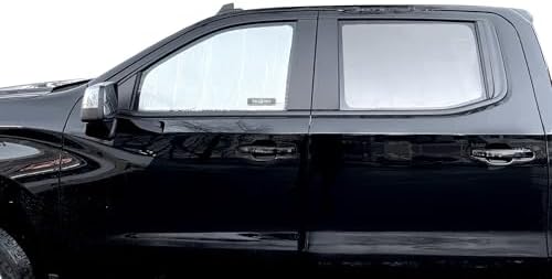 Front Side Sunshade (2PCS) for 2019-2026 Chevrolet Silverado 1500, 4Dr - Image 5