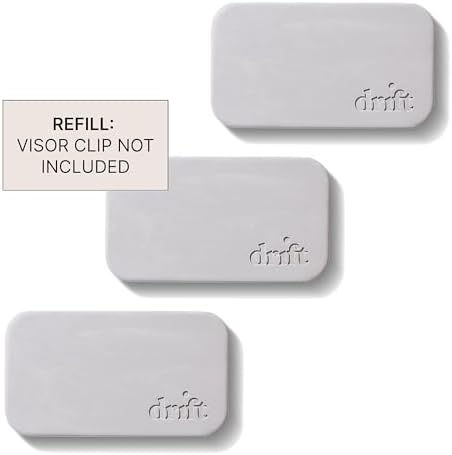 Drift Car Air Freshener - The Original Stone Air Freshener - Car Odor Eliminator - Long Lasting Scent - Metal Clip - Essential Oils - Apple Picking Scent 3 Pack Refill - NO CLIP INCLUDED - Image 2
