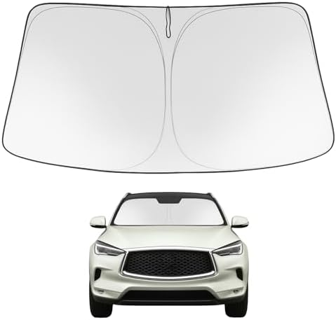 Proadsy Custom Fit 2019-2026 Infiniti QX50 QX55 Car Windshield Sun Shade by Proadsy