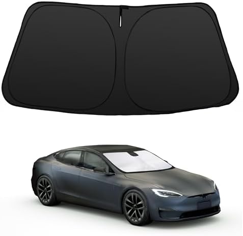 Windshield Sun Shade for 2012-2026 Tesla Model S by YYCKE