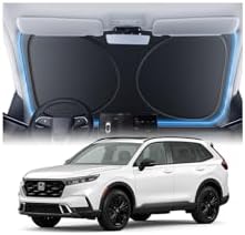 Windshield Sun Shade for Honda CR-V 2000-2026, 100% UV Block & Heat Insulation, Custom Fit Sunshade, Foldable Car Sunshade with Storage Bag, Summer Car Accessory by Amadaw