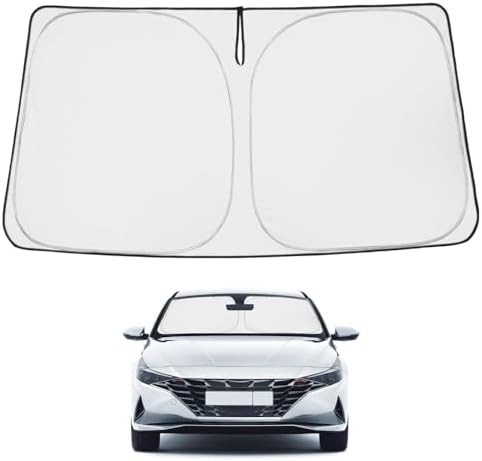 Proadsy Custom Fit Car Windshield Sun Shade for 2021-2026 Hyundai Elantra by Proadsy