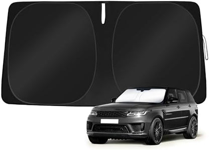 Windshield Sun Shade for Land Rover Range Rover Sport 2014-2022 by TOBNIFFDSunShade