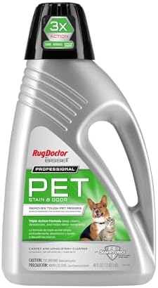 Rug Doctor by BISSELL Pet Deep Carpet Cleaner Solution 48 oz by RugDoctor