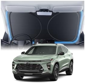 Windshield Sun Shade for Chevrolet Trax 2015-2026, 100% UV Block & Heat Insulation, Custom Fit Sunshade, Foldable Car Sunshade with Storage Bag, Summer Car Accessory by Amadaw